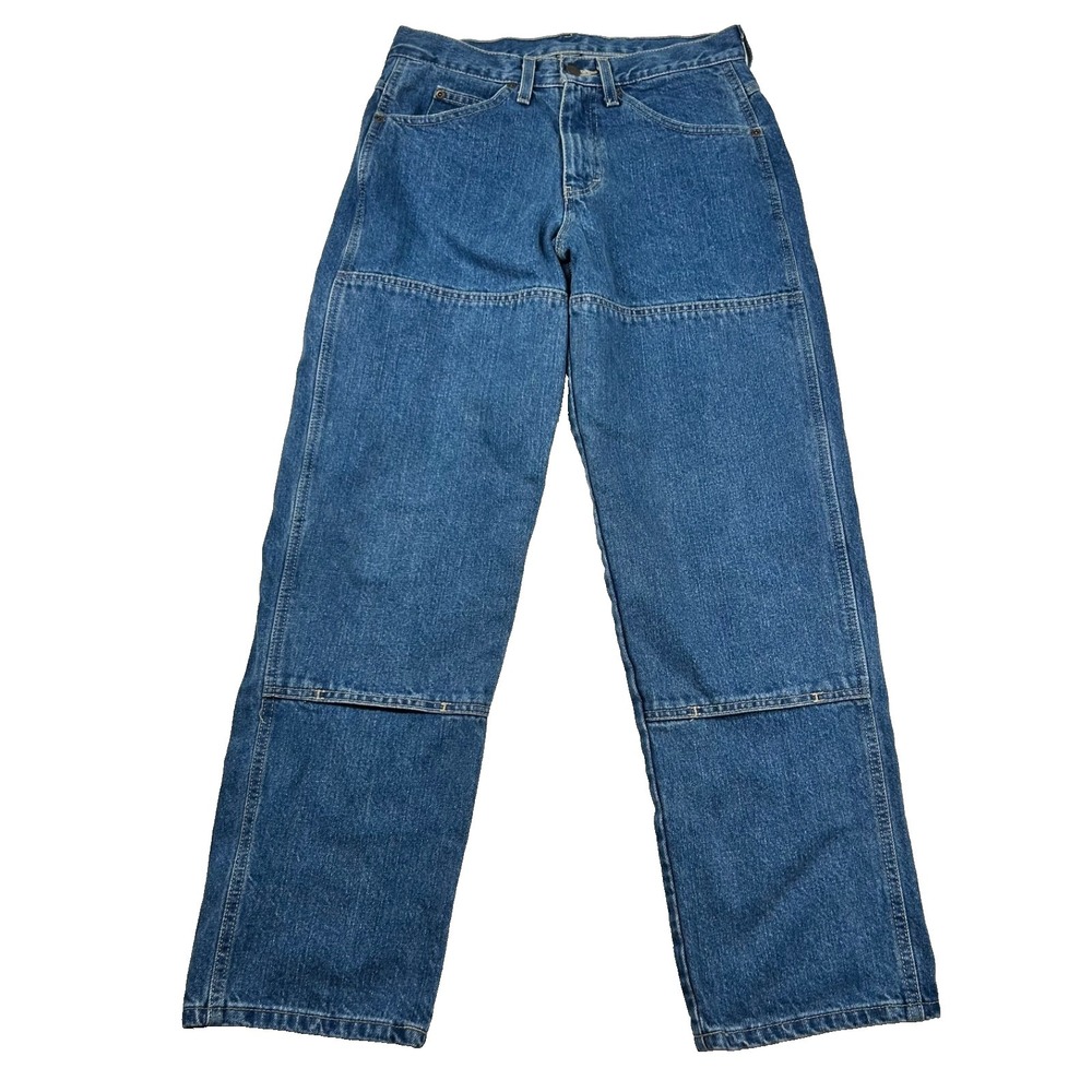 Dickies Jeans Mens 30x30 (fits 28x29) Double Knee Carpenter Cargo Skater Denim